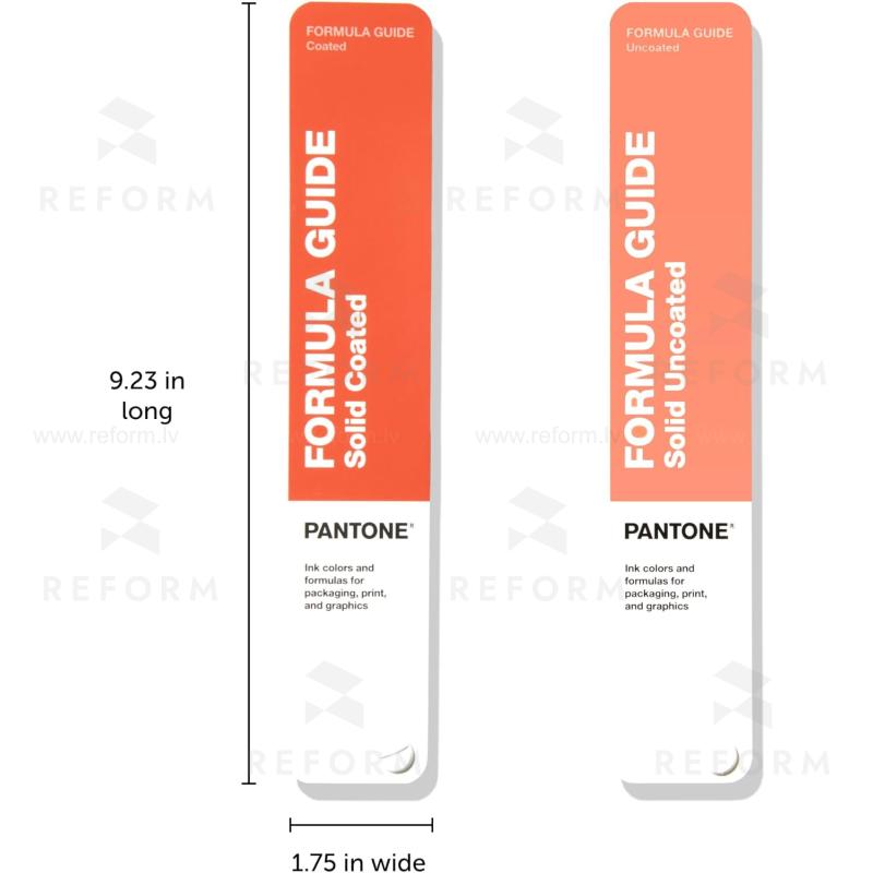 Pantone GP1601B Formula Guide - Coated and Uncoatedd krāsu katalogs