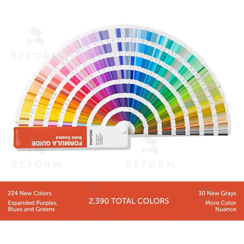 Pantone GP1601B Formula Guide - Coated and Uncoatedd krāsu katalogs